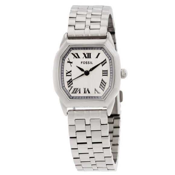 NWT Authentic Fossil Harlow Quartz Cream Dial Women's Watch - Picture 1 of 3